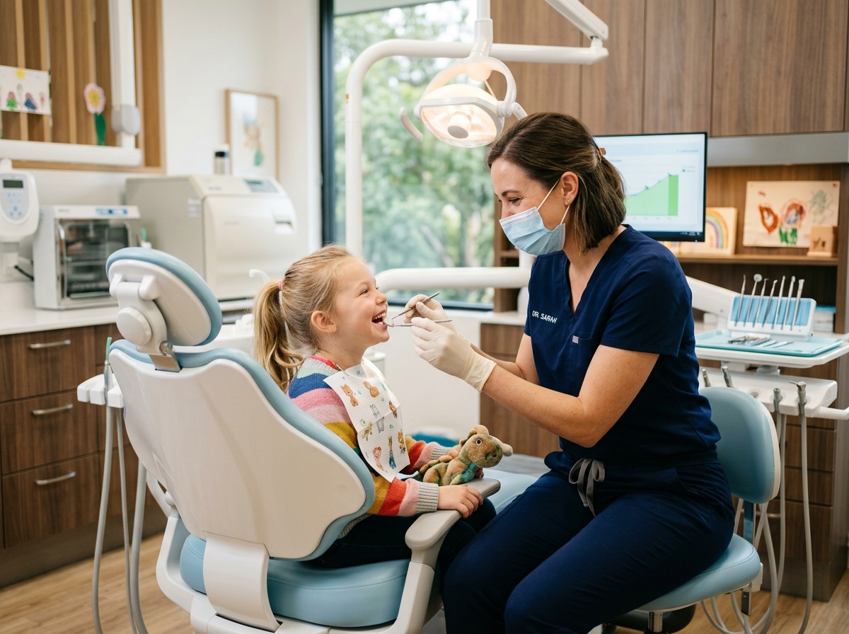 Pediatric dental care and child dental checkup at Empire Dental Clinic in Bhubaneswar